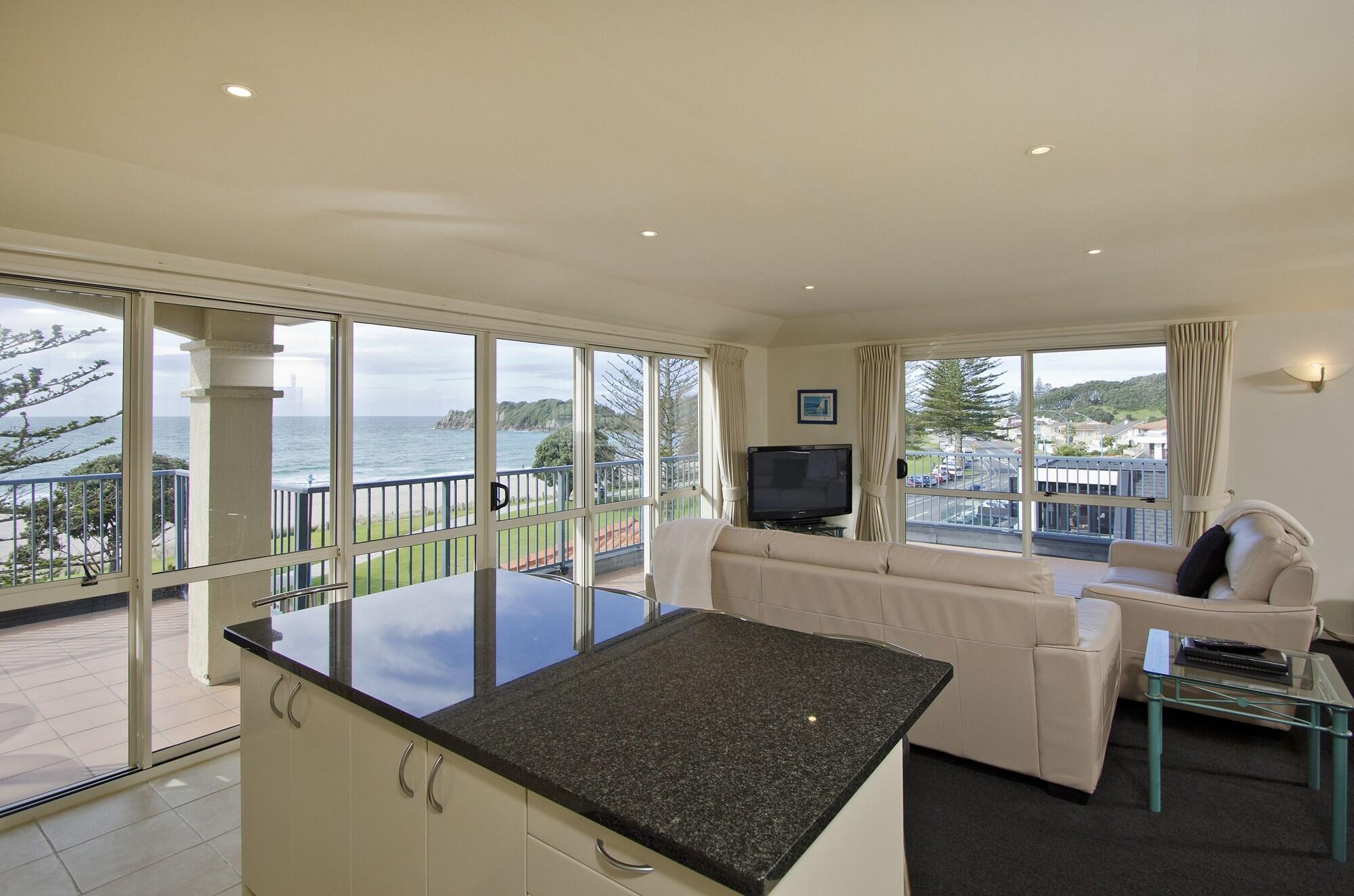 מאונט מאונגאנוי Pavilion Beachfront Apartments מראה חיצוני תמונה