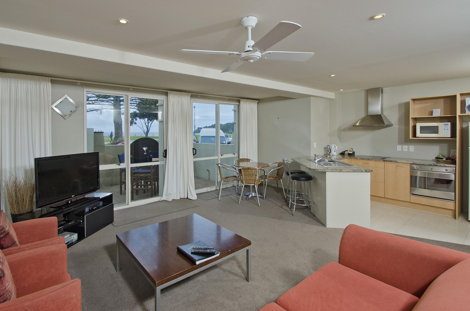 מאונט מאונגאנוי Pavilion Beachfront Apartments מראה חיצוני תמונה