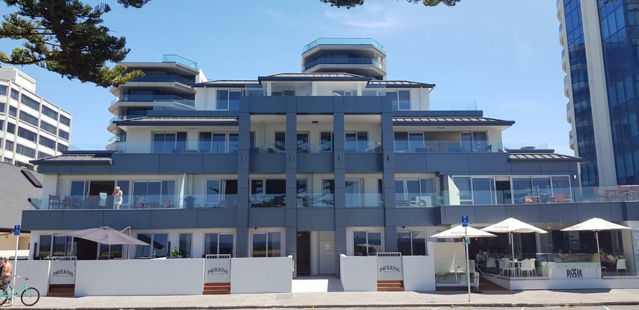 מאונט מאונגאנוי Pavilion Beachfront Apartments מראה חיצוני תמונה