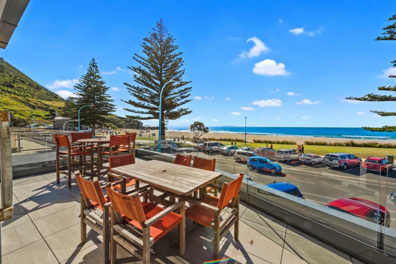 מאונט מאונגאנוי Pavilion Beachfront Apartments מראה חיצוני תמונה