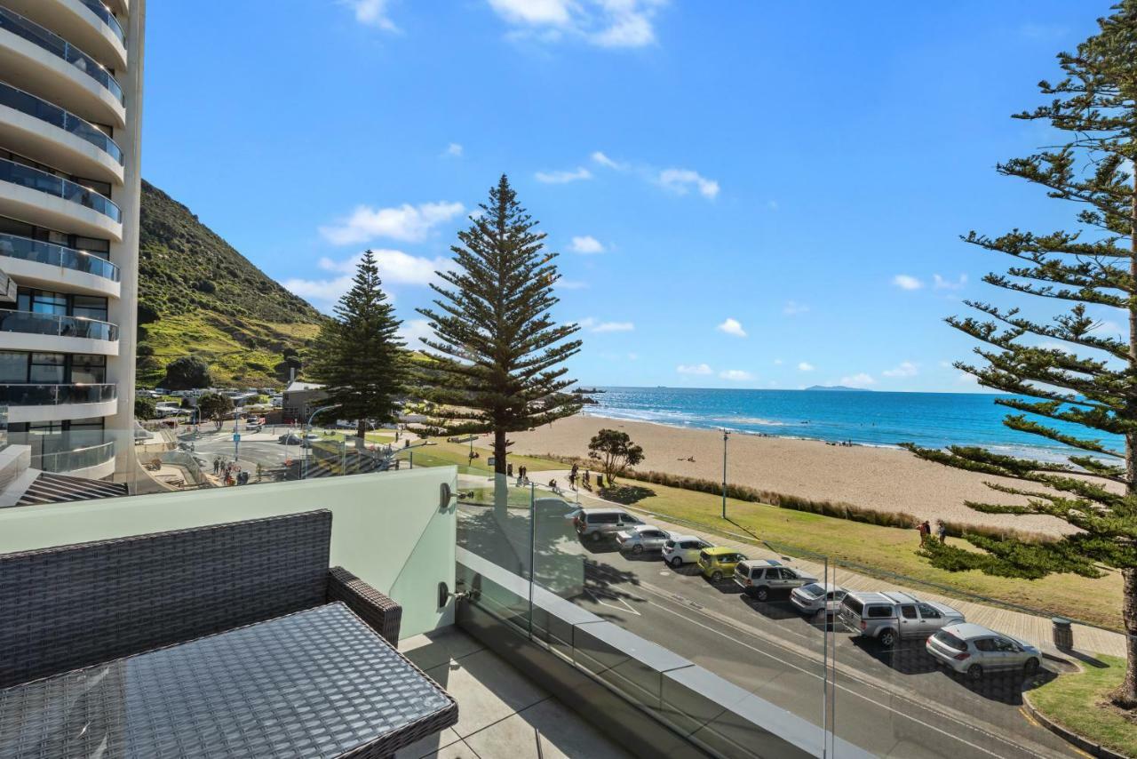 מאונט מאונגאנוי Pavilion Beachfront Apartments מראה חיצוני תמונה
